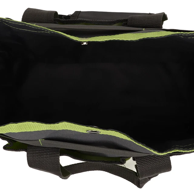 (Fondo Verde E Grigio) Borsa Per Attrezzi Portatile Comoda Borsa Porta