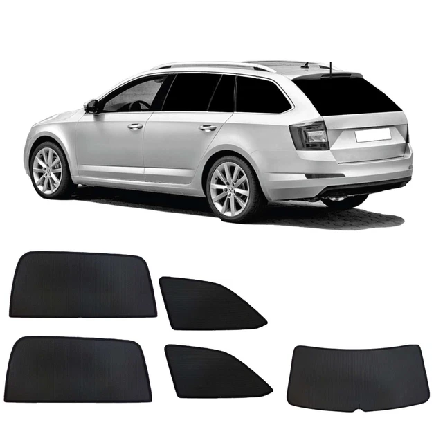 ClimAir Sonniboy Für Skoda Superb 3V Kombi – Komplettset Für Seiten- & Heckfenster (2015-2023)