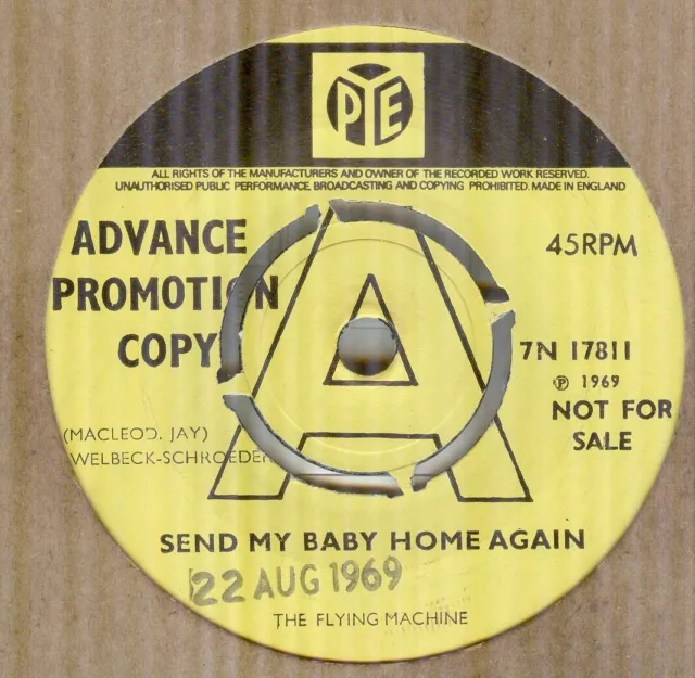 The Flying Machine*Send My Baby Home Again*Demo*Beat*Pye Records*Hear It