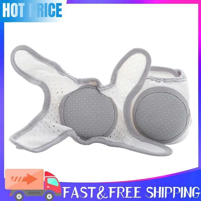 Baby Knee Pad Crawling Elbow Cushion Toddlers Kid Kneecap Protector (Grey)