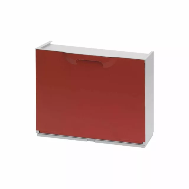 SCARPIERA IN PLASTICA ArtPlast 51x17x40 rossa bianco componibile modulabile  EUR 21,90 - PicClick IT