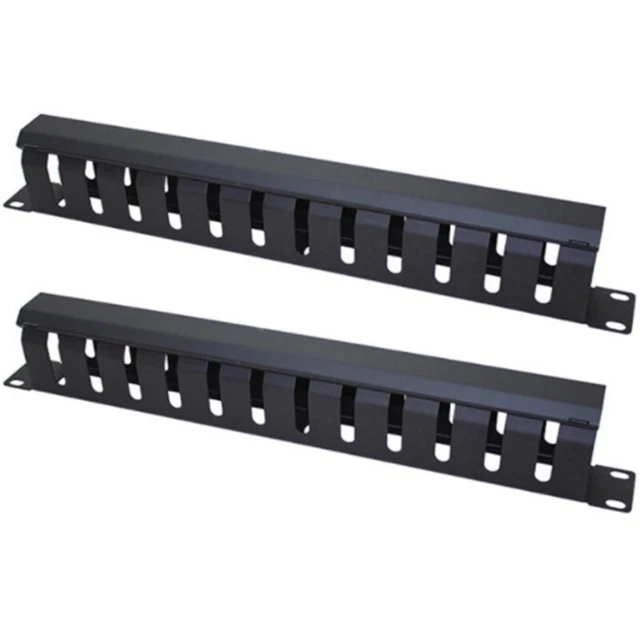 2X Rack per Server da 19 Pollici con Supporto Orizzontale per Gestione Cavi1573