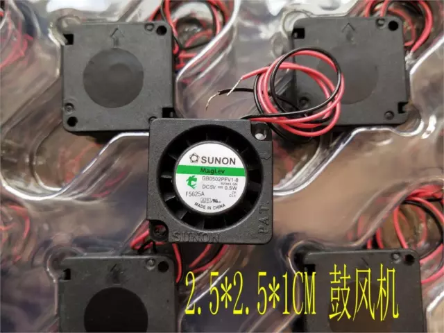 GB0502PFV1-8 B2393.GN blower fan  For SUNON 2510 25mm DC 5V 0.5W