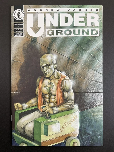 Andrew Vachhs’ Underground #3 Dark Horse Comics 1994 Bagged & Boarded