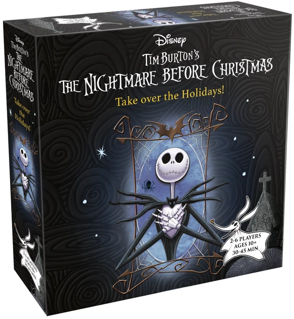 361727 Tim Burton The Nightmare Before Christmas Board Game Family Fun Ages 12+