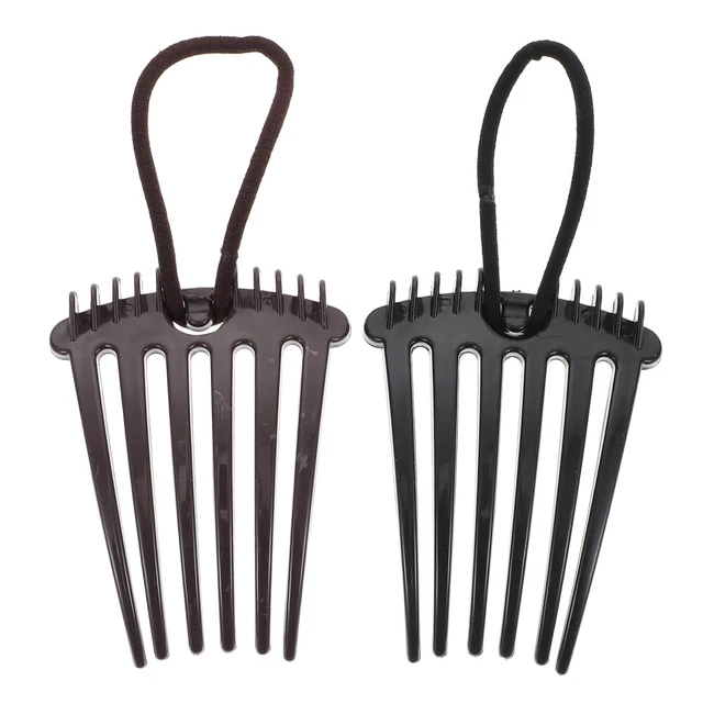 Peine para el cabello de plástico accesorios cola de caballo boda joyas para el cabello