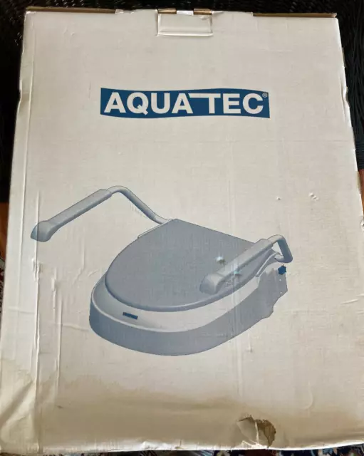 Aqua Tec 10128-10 At900: Toilettensitz mit Haltegriffen, ungenutzter Artikel