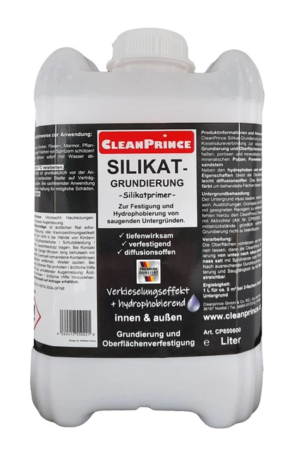 Silicato - imprimación de silicato 10 litros lista para usar por dentro y por fuera