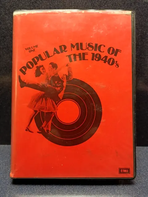 Popular Music Of The 1940s - Box Set - Audio Tape Cassettes - Music GC FreePost