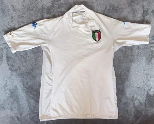Italy National Team 2002 Away Football Shirt Kappa Original