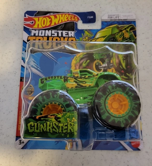 Gunkster Sticker Pack HOT WHEELS MONSTER Trucks Gunkster 2023 Live 7/8 EUR 7,77 - PicClick FR