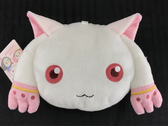 Puella Magi Madoka Magica Plush Doll Face Pouch Case Banpresto Kyubey
