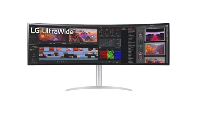 LG 49" 32:9 UltraWide Dual QHD Nano IPS Curved Monitor (49WQ95C-W)