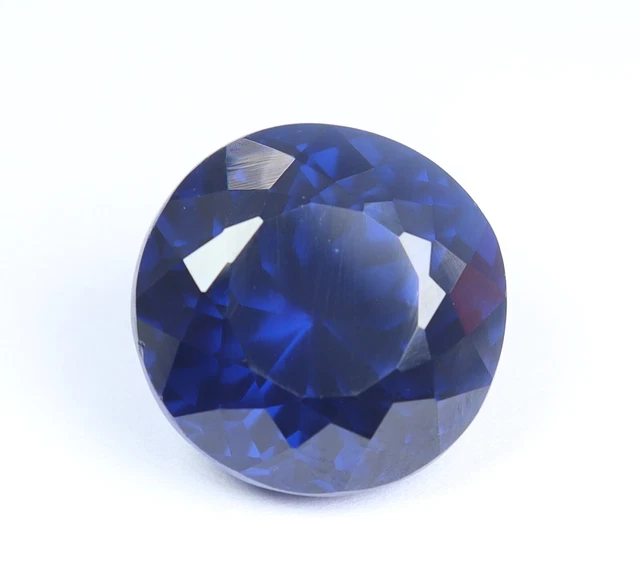 Sans Défaut AAA 19.10 CT Naturel Kashmiri Saphir Bleu Rond Coupe Desseré Gemme