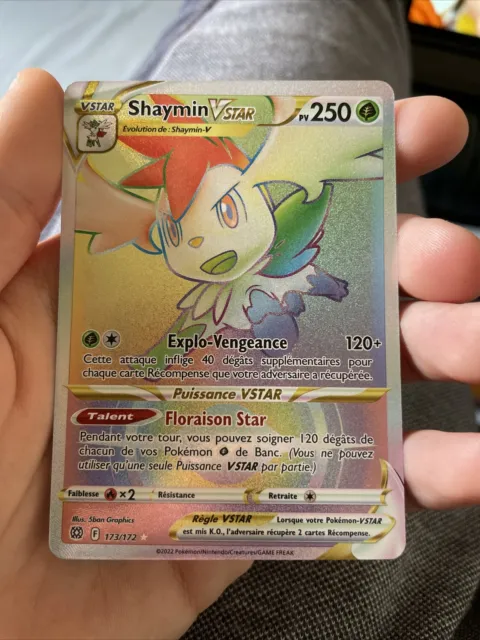 Carte Pokémon Shaymin Vstar 173/172 FR Neuve