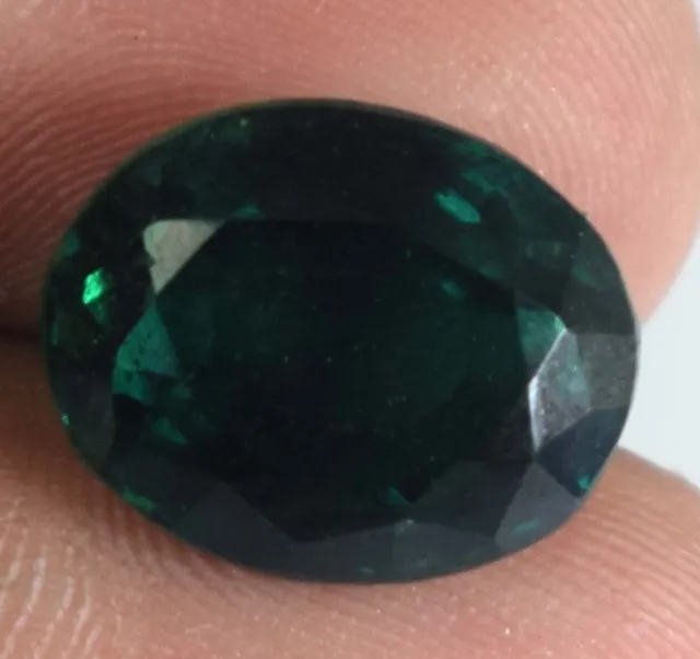 New Inventory 10.40 Ct Chrome Diopside Oval Natural Gemstone Certified G3670