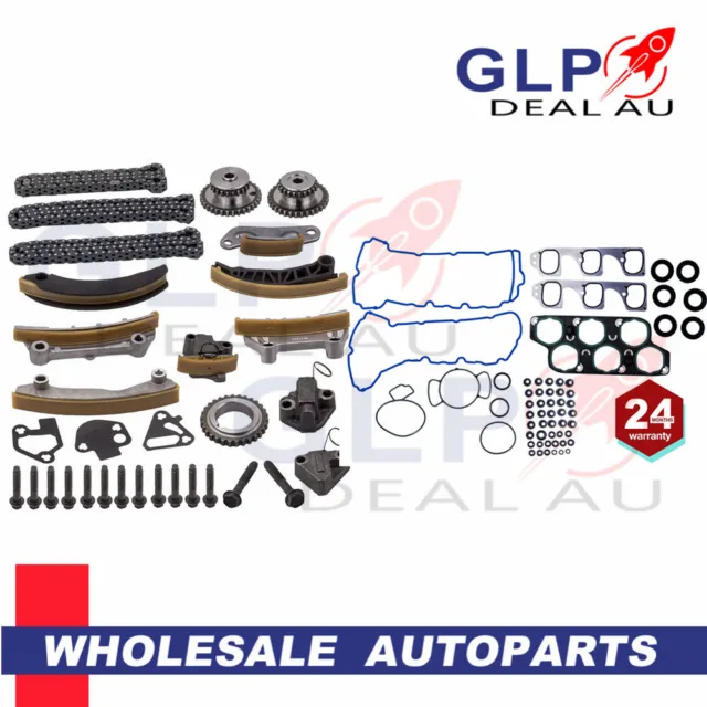 Timing Chain Gear Service Gasket Kit for Holden Commodore VZ VE 3.6L V6 ALLOYTEC