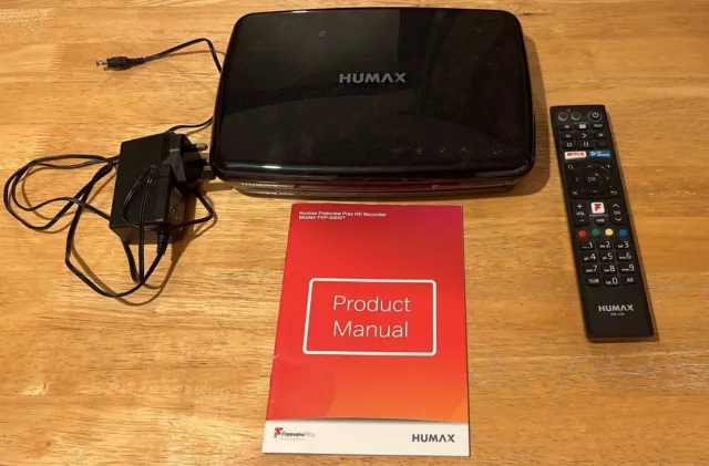 Humax FVP-5000T Freeview Play HD TV Recorder 1TB - Black