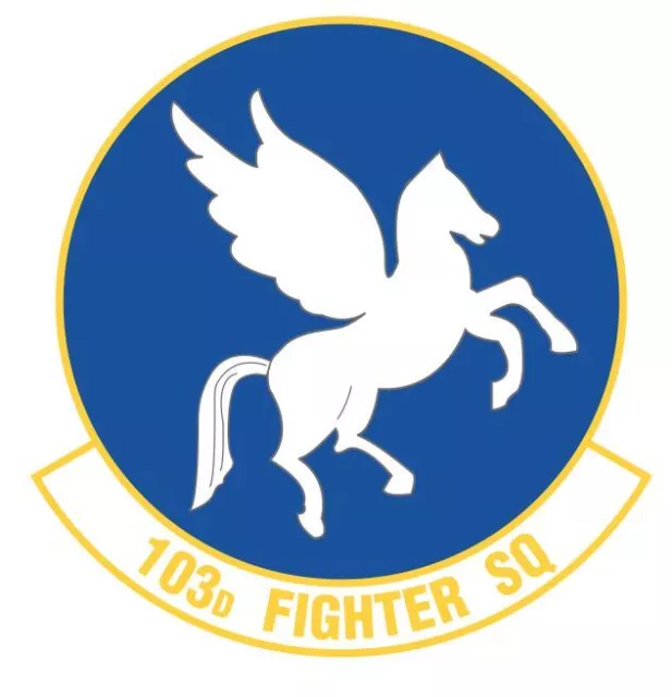 103d Fighter Squadron Sticker Decal Military Armed Forces M835