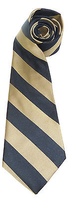 The Buffs Royal East Kent Regiment Mod Classic Stripe Hand Made Military Tie