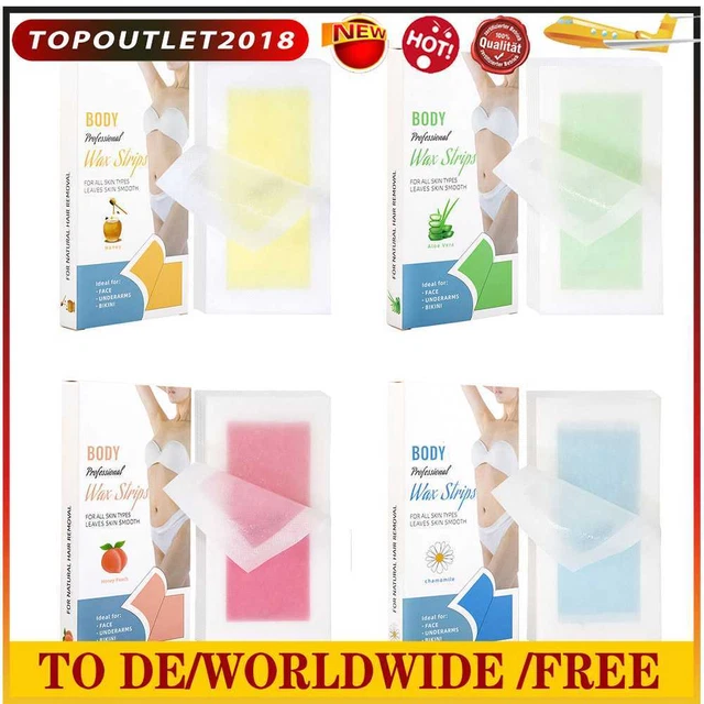 20pcs Underarm Hair Removal Wax Paper Women Men Face Leg Lip Eyebrow Hair Remove