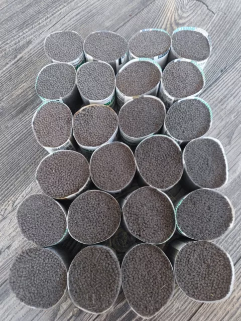Knüpffäden, 24 Schnittpacks, granit, Fein - Smyrna - Wolle ( Nr. 506 )