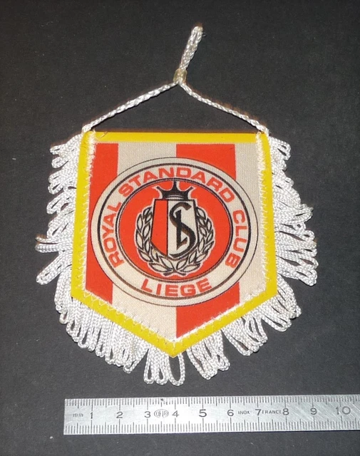 Lot De 2 Anciens Fanions 80s : R. Standard C.L. Liège (Belgique)