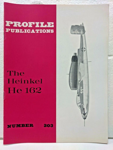 THE HEINKEL HE 162 WWII German Jet Fighter Airplane Profile ...