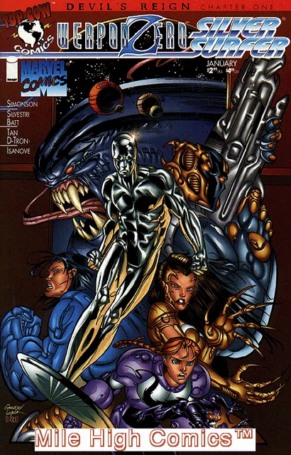 WEAPON ZERO/SILVER SURFER #1 GARNEY Near Mint Comics Book