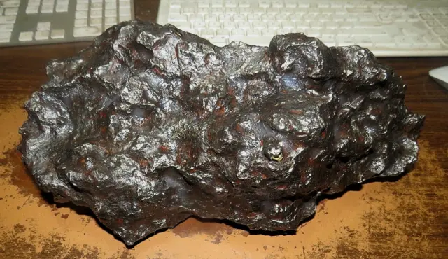 Large 12032 Gm  Campo Del Cielo Meteorite  Museum Collectors Grade 26.5 Lbs