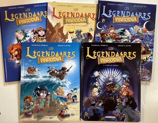 Parodea BD LES LEGENDAIRES PARODIA tomes 1 à 5 Sobral Jung EUR 30,00 - PicClick FR