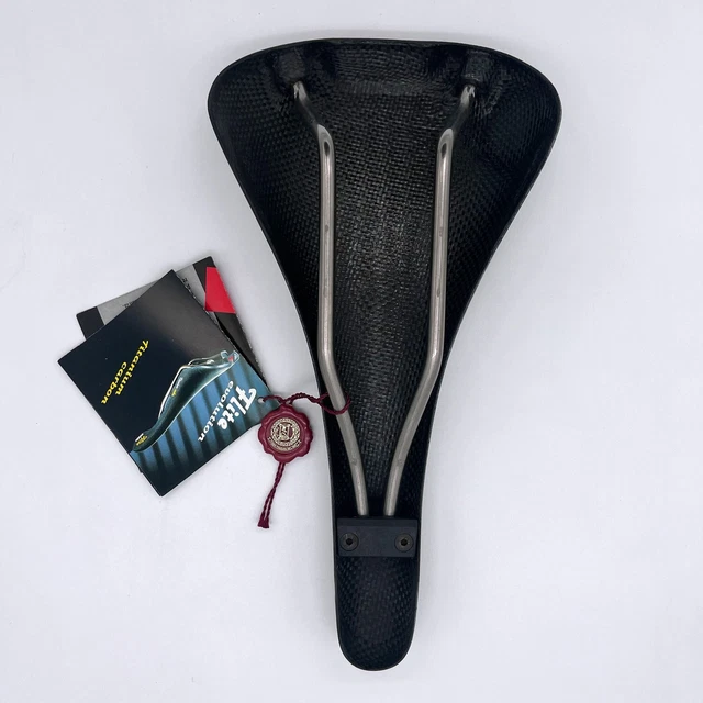 Flitte Evolution NOS SELLE ITALIA FLITE EVOLUTION Vintage Carbon Fiber Titanium Rail ...