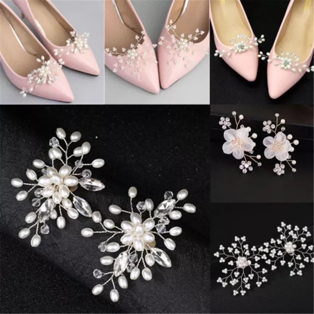 Shiny Decorative Clips Charm Buckle Shoe Clip Wedding Shoe Decorations