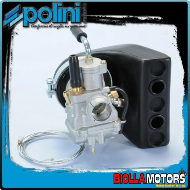201.1704 Carburatore Polini Cp D.17,5 Vespa 50 C.filtro