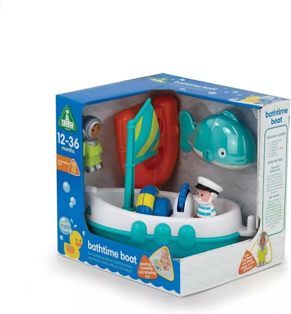 ELC Early Learning Centre Happyland Bath Time Boat Playset