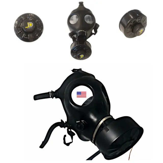 DYOB Israeli GAS MASK with Premium 40mm FILTER Face Respirator Mask BRAND NEW!