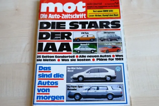 3) MOT 19/1981 - VW Jetta GLi 2000 E von Oettin - Bitter SC mit 180PS in einer s