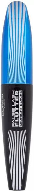 Loreal False Lash Flutter Midnight Blacks Mascara Blue Black 7 Ml