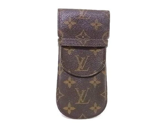 Louis Vuitton Monogram Etui A Lunettes Rabat M62970 Soft Eyeglass Case, BF544730