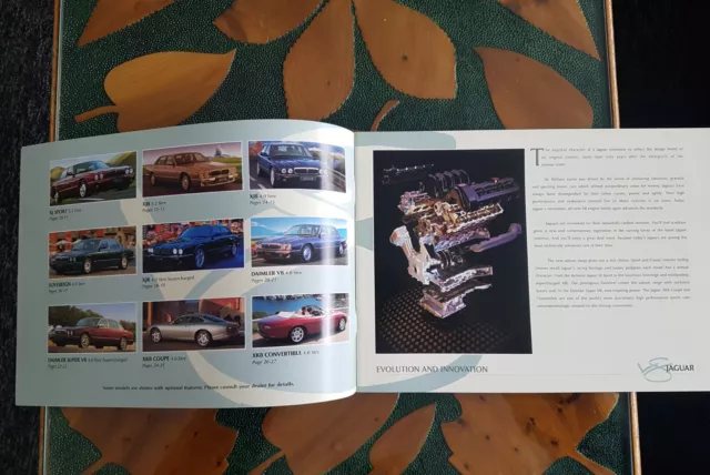 JAGUAR DAIMLER RANGE 1998  Sales Brochure - XK8 XJ8 Super V8 Sovereign XJR 2