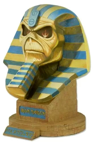 Iron Maiden Eddie Powerslave Ltd 750 Resin-Bust Lebensgroße 1:1 NECA