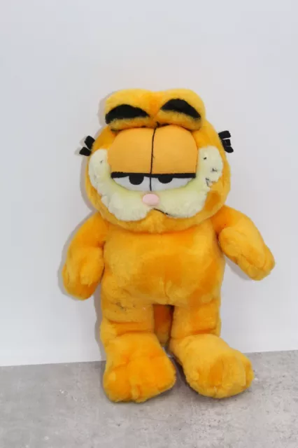 Vintage Garfield 12" Plush Stuffed Animal Toy Paws Play By Play Collectable