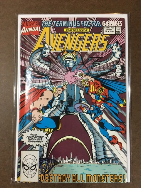 Avengers Annual #19 Marvel Comics Terminus Factor Thor Captain America