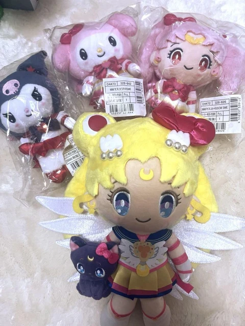 SET PELUCHE BAMBOLA Sanrio Sailor Moon My Melody Hello Kitty Giocattoli ...