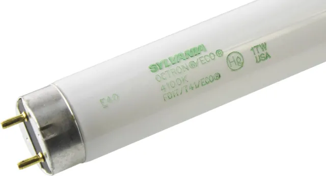 (4-Pack) Sylvania FO17/741/ECO Fluorescent Lamp Light Bulb 4100K Cool White 24"