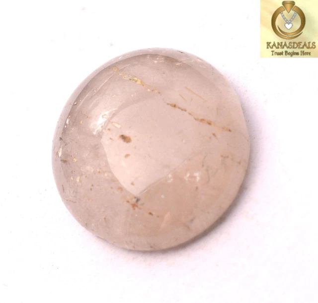 30.5 Cts Rose Quartz Cabochon Loose Impressive Gemstone 25*21 mm CTS-92429