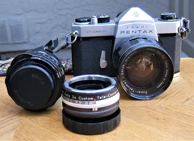 Asahi Pentax (legendary) Spotmatic 35 mm Camera SYSTEM 3