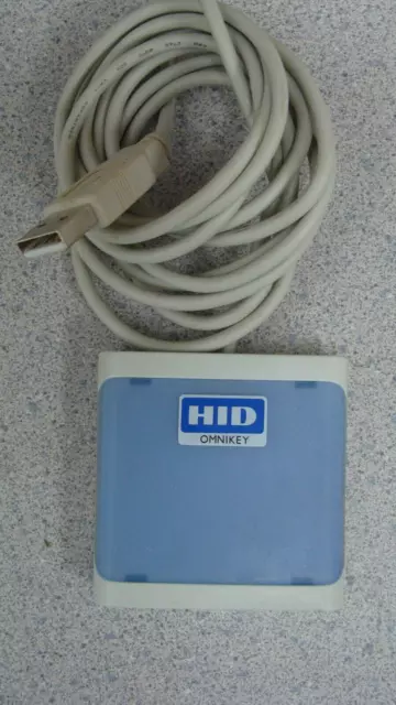 HID OMNIKEY 5021CL 5021-CL Smart Card Reader USB h