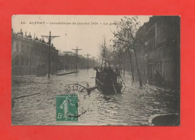 ALFORT - Floods of January 1910 - The Great Street (K1341)