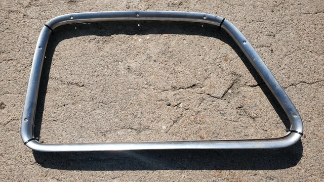 1947-1950 Chevy GMC Truck STAINLESS DOOR WINDOW GARNISH MOLDINGS Original GM PR 2